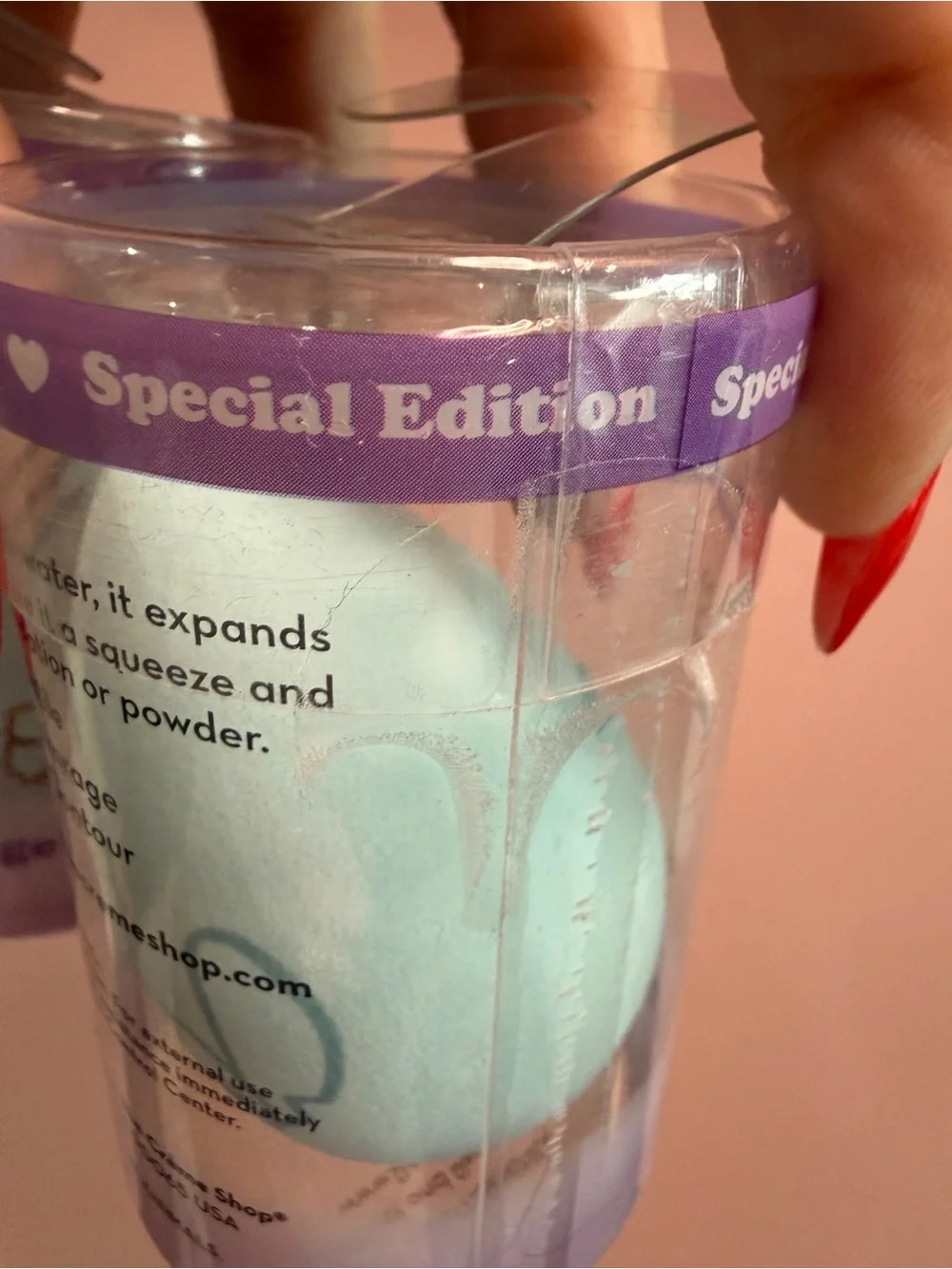 3/$25 The Crème Shop x Disney Stitch Pro Makeup Sponge - Special Edition NIB